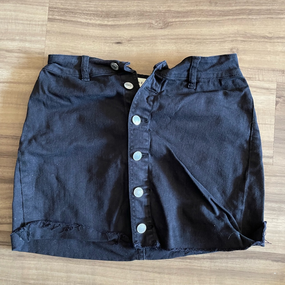 Pacsun black mini skirt